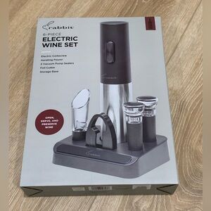 Rabbit 6-Piece Electric Wine Set